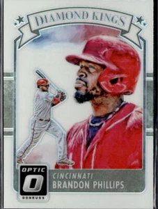 2016 Donruss Optic #7 Brandon Phillips Holo Near Mint - Picture 1 of 2