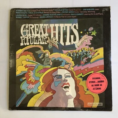 NEW IN SHRINK WRAP The Great Popular Hits Columbia LP 12” 1971 Johnny Mathis - Image 1 of 3