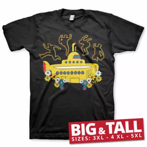 Offiziell lizenziertes The Beatles - Yellow Submarine 3XL, 4XL, 5XL Herren T-Shirt - Bild 1 von 1