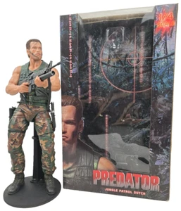 Figura de acción Predator Jungle Patrol holandesa escala 1/4 18" Arnold NECA carrete juguetes - Imagen 1 de 13