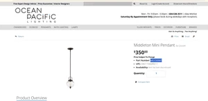 Quoizel Middleton Light Mini Pendant in Western Bronze MID1508WT - Picture 1 of 4