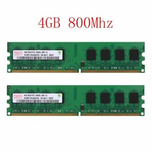 8GB (2x 4GB) / 2GB DDR2-800MHz PC2-6400U 240pin Desktop DIMM intel RAM Lot 02