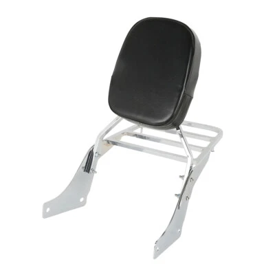 Sissy Bar Rear Passenger Luggage Rack Backrest Fit For Honda Shadow 1100 VT1100 - Image 1 of 4