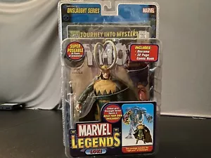 Figura de acción Marvel Legends Onslaught serie BAF 2006 cuerno largo nueva en caja ToyBiz - Imagen 1 de 8