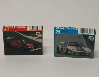Mini rompecabezas FX Schmid 54 piezas Race Porsche 935, Ferrari 312 T5 Jody Scheckter Foto 1 de 4
