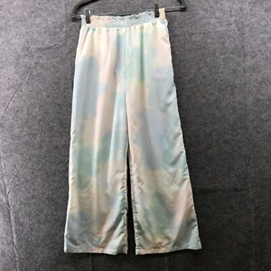 H&M Youth Girls Size 20 Wide Leg Pull On Pants Pastel Tie Dye Lightweight Flowy - Picture 1 of 7