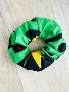 Gomas para el cabello / Scrunchies telas africanas 100% algodón juego de 2 grandes - Imagen 1 de 1
