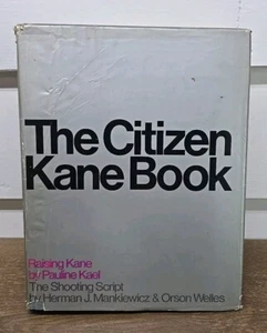 The Citizen Kane Book, 1971 1st Edition Hard Cover& Raising Kane By Pauline Kael - Picture 1 of 8