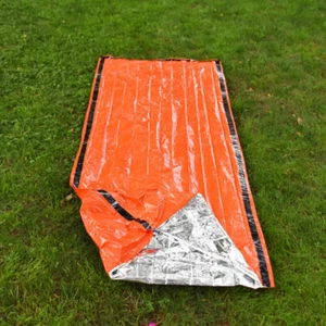 Emergency Sleeping Bag Ultra Waterproof Thermal Blanket Lightweight Survival Bag - Picture 1 of 14