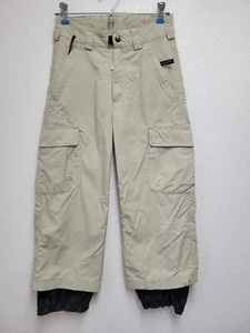 Obermeyer Kids Ski Pants Size Juniors 6 Beige Color - Picture 1 of 11