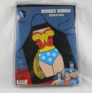 Wonder Woman Character Apron DC Comics Super Hero Cooking Apron New - Picture 1 of 3