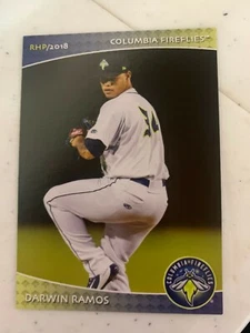 Darwin Ramos Card  2018 Columbia Fireflies Team Card - Picture 1 of 1