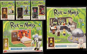 ¡NUEVO! McFarlane Rick and Morty 2017 juego escala 3" colección de 5 juegos sin usar, en caja - Imagen 1 de 16