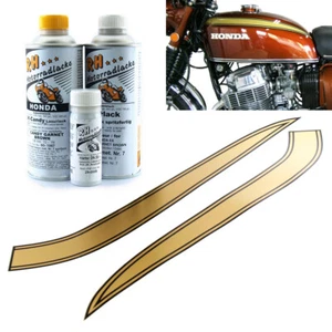 Honda CB 750 Four K1 Lackset Candy Garnet Brown Tankzierstreifen Dekor Paint Kit - Bild 1 von 1