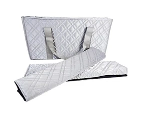 Bolsa Vacía Suave Mah Jongg Plateada, Bolsa de Transporte Mah jongg - Imagen 1 de 4