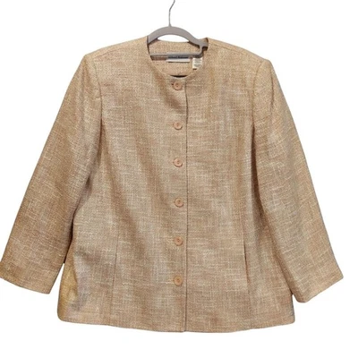 Chaqueta Blazer Alfred Dunner Formal Mujer 12 Brillos Boda Formal Negocios Foto 1 de 4