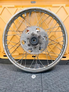 1972-75 SUZUKI TC125, REAR RIM, HUB & SPROCKET #65311-29601 AND #64110-28001 - Picture 1 of 6