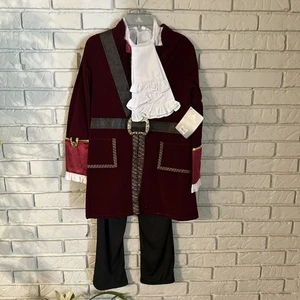 Costume Capitano Gancio Disney Store 5 pezzi di Peter Pan bambino taglia 9/10 nuovo con etichetta - Foto 1 di 11