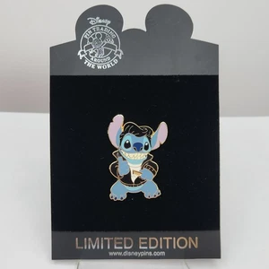 LE250 Disney Pin Stitch Elvis 1950 Leather Rebel High School Musical Fonzie RARE - Picture 1 of 2