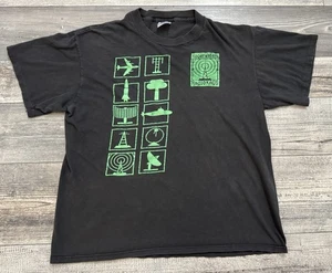 Vintage Roger Waters Radio Kaos Shirt Size XL *Read* Band Music Black Tee - Picture 1 of 9