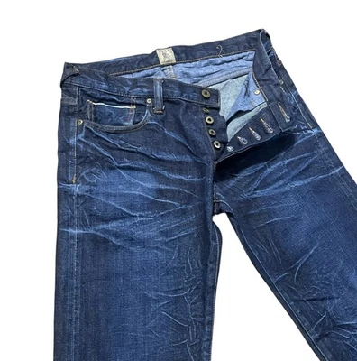 PRPS Rambler Jeans Mens Size 30x32 Blue Denim Japanese Textile Cotton Distressed - Image 1 of 4