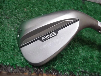 Bonita cuña de arena Ping S159 56-12 56 grados S Grind punto negro eje ZZ-115 Foto 1 de 4