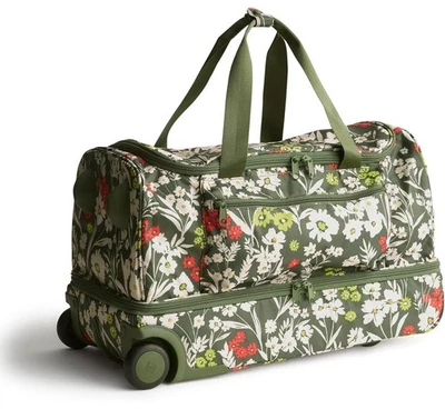 Bolsa de viaje Vera Bradley Ripstop Adair de lona con ruedas para fácil movilidad O Foto 1 de 4