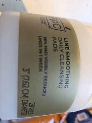 Almohadillas de limpieza diaria RoC LINE SMOOTHING 28 unidades Foto 1 de 4