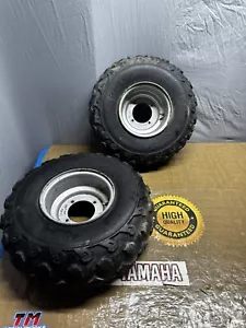 03 Polaris Sportsman 90 2x4 Front Wheels Rims & Tires 19X7-8 01-16 Wheel Set Pai - Picture 1 of 5