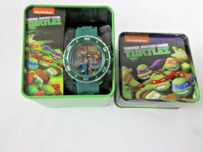 Reloj Pulsera Digital Teenage Mutant Ninja Turtles Unisex Nuevo en Caja de Lata Foto 1 de 4