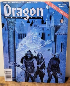 Tarjetas coleccionables Dragon Magazine #160 Adventures TSR juegos de rol agosto 1990 - Imagen 1 de 6