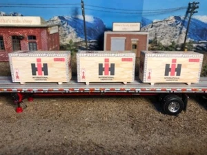 1/64 scale trailer load set of 3 TRUCK LOAD OF FUN INTERNATIONAL HARVESTER - Picture 1 of 3