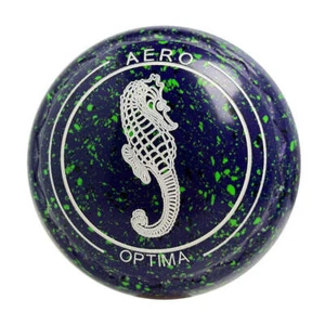 Aero Optima Lawn Bowls 1.5 Heavy Z-Scoop Blueberry - 235852 - Picture 1 of 3