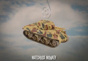 USA Sherman Tank M4 World War II WWII USMC Christmas Ornament 1/72 M-4 A3 Army - Picture 1 of 9