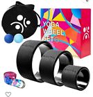 Inotka Yoga Wheel Set 3 Rings Strap And Lacross Ball Carry Bag