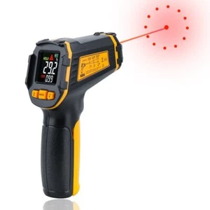 Misuratore di temperatura alta bassa temperatura termometro digitale a infrarossi laser - Foto 1 di 15