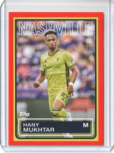 2023 Topps MLS '83 Topps Futbol Orange #83T18 Hany Mukhtar 20/25 1983 Throwback - Picture 1 of 2