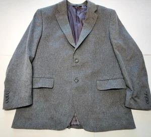 Herren Jos A Bank Wolle & Kaschmir Sport Mantel Blazer Anzug Jacke Anthrazit Grau 44R - Bild 1 von 8