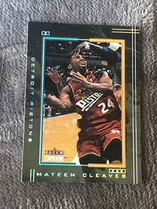 2001-02 Fleer Genuine Basketball #48 Mateen Cleaves - Picture 1 of 3