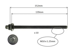 CYLINDER HEAD BOLT SET for HOLDEN TIGRA XC 2005-07 1.8L Z18XE I4 16V DOHC 2DOOR - Picture 1 of 1
