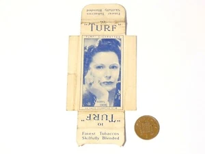 Original Carreras Turf Brand Card Radio Celebrities No. 18 Beryl Orde w/ Tabs - Picture 1 of 5