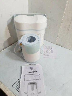 Nuevo calentador y enfriador de botellas Munchkin noche y día, blanco Foto 1 de 3