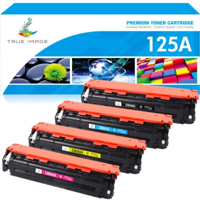 4-5x TONER Kompatibel für HP COLOR LASERJET CM1312NFI CP1210 CP1215N CP1217 125A - Bild 1 von 4