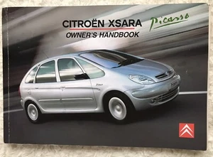 Citroen Xsara Picasso Owner's Handbook - May 2003 - Picture 1 of 12
