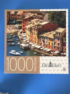 NEU MB Big Ben Portofino, Italien, 1000-teiliges Puzzle versiegelt 20 x 27 Zoll - Bild 1 von 7