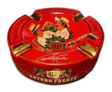 Limited Edition Large 8.75 Arturo Fuente Porcelain Cigar Ashtray Red