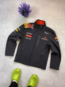 Pepe Jeans Red Bull Racing Men's Jacket Big Logo Size Small - Picture 1 of 18