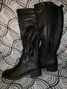 Brand NEW - Dream Pairs Knee High - Side Zipper - Uncle-1 9.5 - Never Worn - Picture 1 of 4