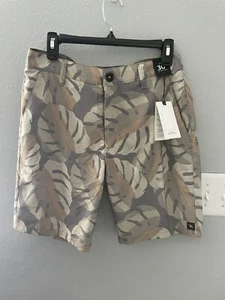 New NWT Mens Rip Curl Boardwalks Floral Print Hybrid Performance Shorts Size 30 - Picture 1 of 5