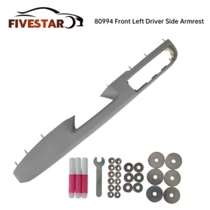 Reparación de reposabrazos de puerta del lado del conductor apto para Chevy GMC Tahoe Silverado 2010-2014 gris - Imagen 1 de 10